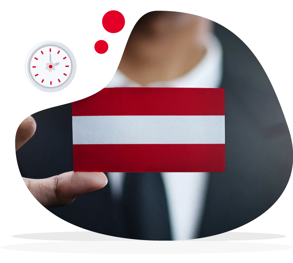 مراحل تعیین وقت سفارت اتریش