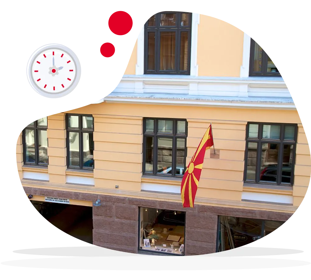 پرداخت هزینه برای تعیین وقت مقدونیه